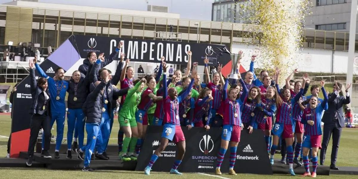 El equipo femenino del Barcelona le dio un verdadero baile a las colchoneras, a las que vencieron por siete goles a cero en la final de la Supercopa de España. Un nuevo galardón para un conjunto que hace historia.