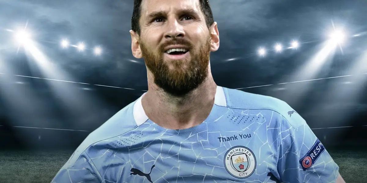 El equipo inglés quiere volver a juntar al argentino y Guardiola en un mismo equipo.