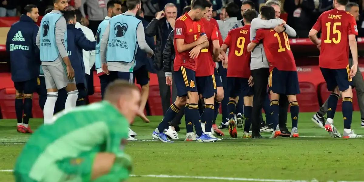 El equipo de Luis Enrique sacó pasaje a la Copa del Mundo de Qatar 2022 este fin de semana y logró un hito que solo otros tres combinados nacionales pudieron emparejar.