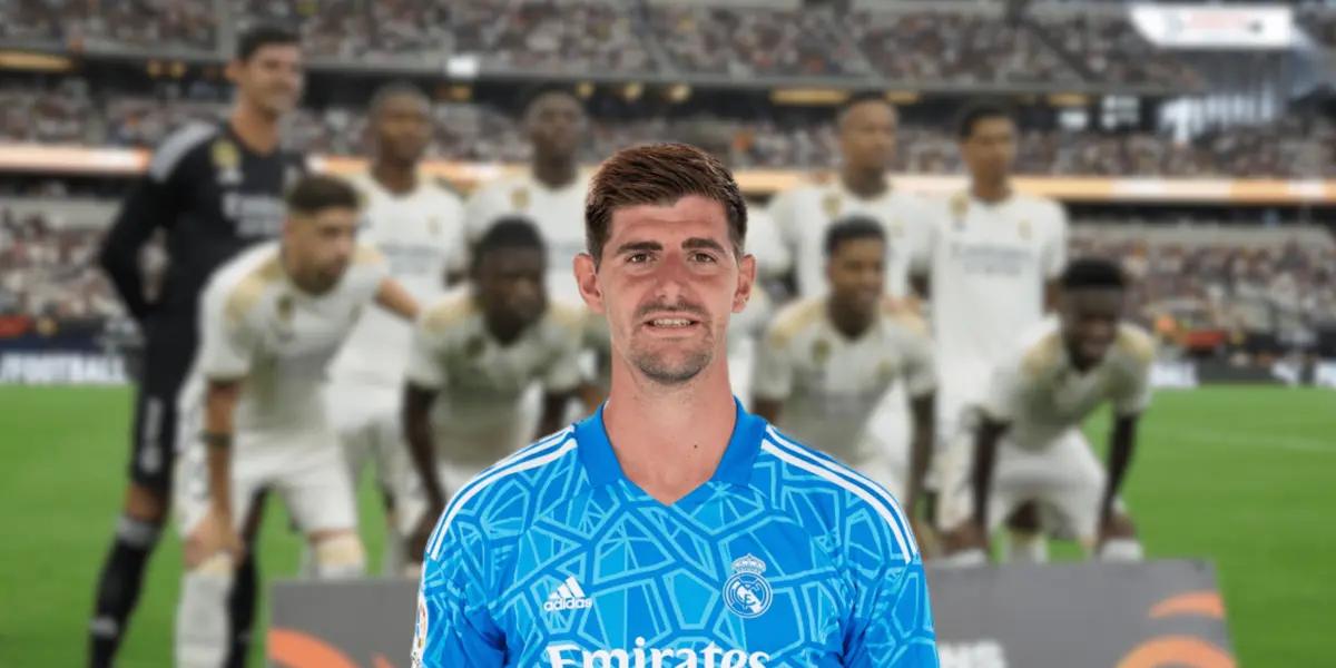 El equipo merengue tiene en su mente quién suplirá la dura lesión del portero belga.