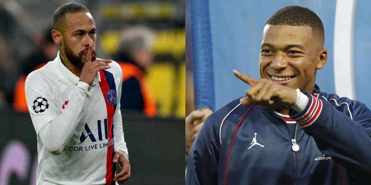 El equipo parisino empieza a cumplir su promesa con el delantero francés y eso molesta al brasileño.