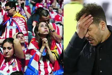 El equipo de Simeone cayó nuevamente eliminado ante el Real Madrid.