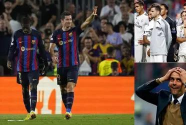 El equipo de Xavi quiere aplastar a los merengues.