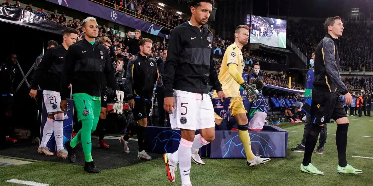 El equpo parisino esta empatando 1 a 1 en su debut frente al Brujas en un inicio que está dejando mucho por desear del conjunto parisino. El equipo belga no se queda atrás y de contrataque está generandole un problema muy grave al equipo de Messi.