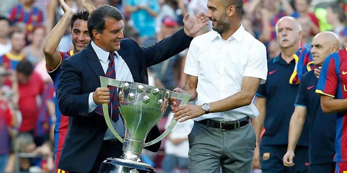El español es el candidato favorito de Laporta para ser el nuevo entrenador del club.