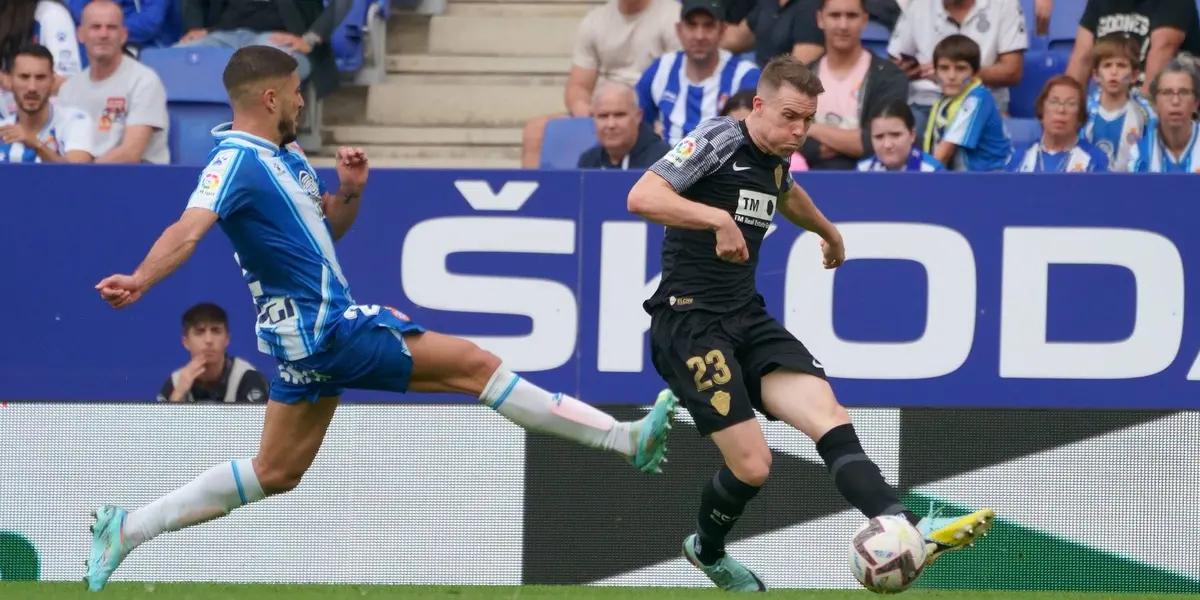 El Espanyol y el Elche empataron 2 a 2 por la jornada 11 de La Liga