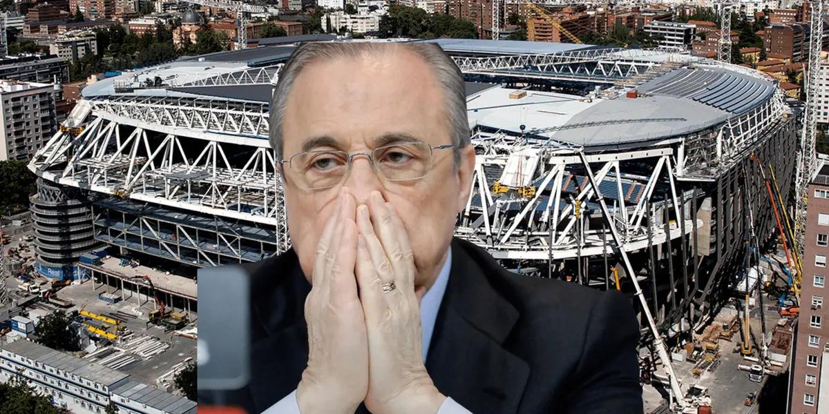 El estadio Santiago Bernabéu tuvo una inversión fuerte en las obras del Santiago Bernabéu pero un error lo ha expuesto
