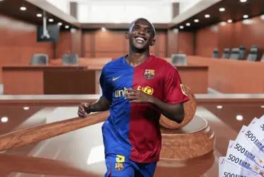 El ex atacante del Barça hizo fortunas mientras jugaba, ahora deberá resolver un enorme problema por no pagar una cifra ínfima