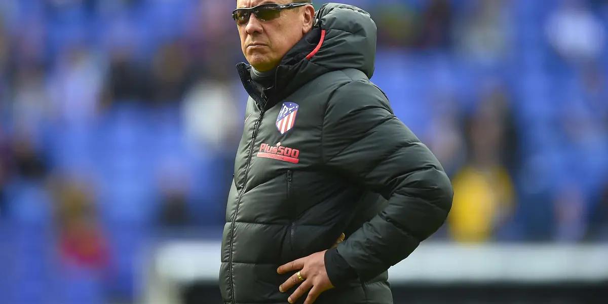 El ex ayudante del Cholo atraviesa un mal presente.