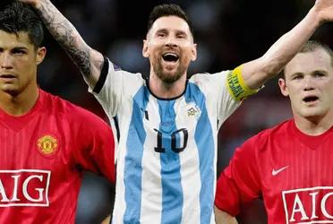 El ex delantero inglés se rindió a los pies del capitán de la Selección Argentina.