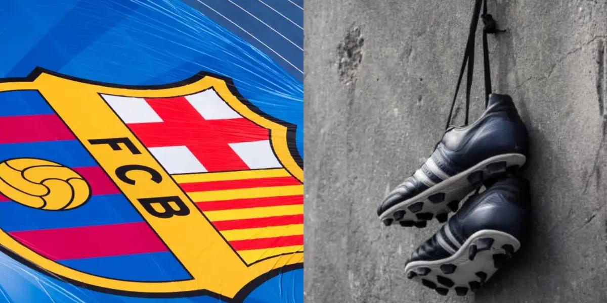 El ex futbolista azulgrana seguirá ligado al fútbol como entrenador.