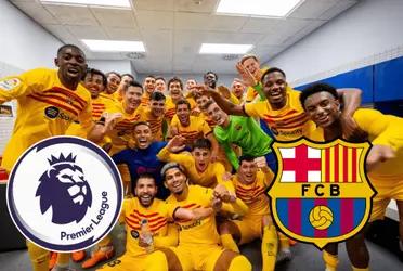 El ex futbolista del conjunto azulgrana la está pasando bien en su nuevo club.