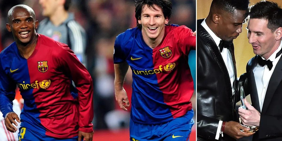 El ex futbolista del conjunto celé dijo que un ex compañero suyo con el que compartio equipo en el Barcelona, no estaba a su altura