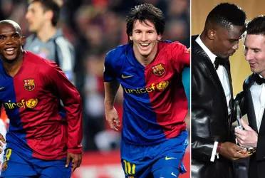 El ex futbolista del conjunto celé dijo que un ex compañero suyo con el que compartio equipo en el Barcelona, no estaba a su altura