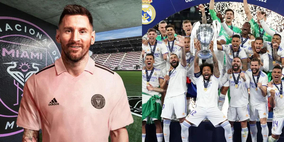El ex jugador del Real Madrid se refirió al fichaje de Messi por Inter Miami y se acordó del Merengue.