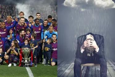 El exfutbolista blaugrana no es querido por los fanáticos de su club.