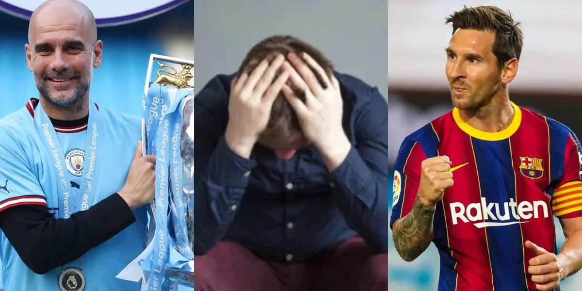 El exfutbolista del Barça no soportó la presión de ser comparado con el argentino.