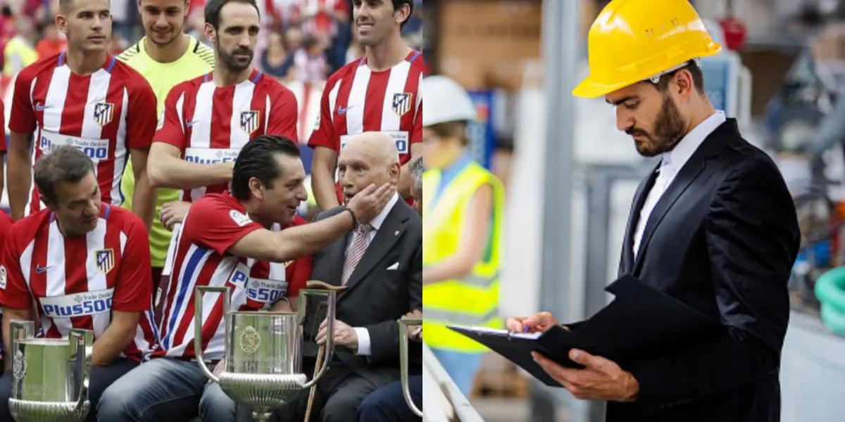 El exfutbolista del conjunto colchonero lleva una vida muy diferente actualmente.