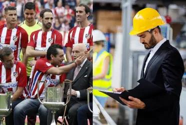 El exfutbolista del conjunto colchonero lleva una vida muy diferente actualmente.