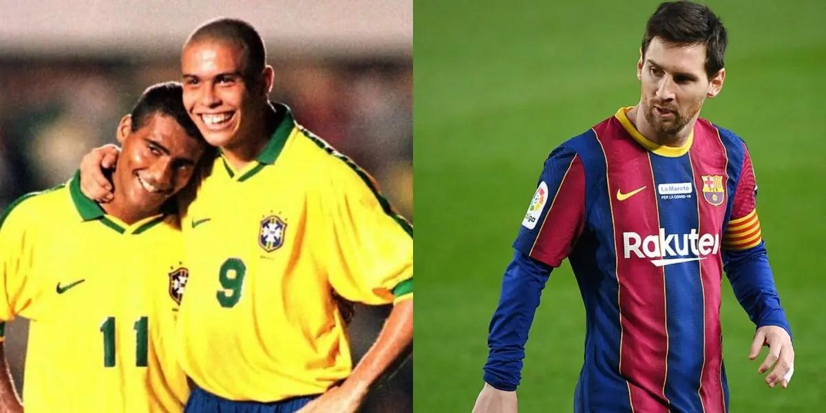 El exfutbolista del conjunto ‘Culé’ se puso por encima del astro argentino.