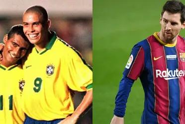 El exfutbolista del conjunto ‘Culé’ se puso por encima del astro argentino.