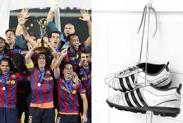 El ahora exfutbolista lo anunció en el último partido de la temporada.