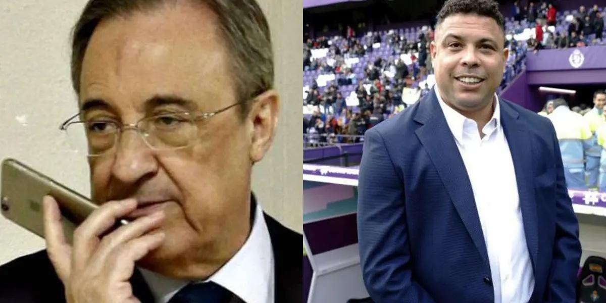 El exfutbolista que pasó por la Casa Blanca ahora es presidente del Valladolid.