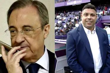 El exfutbolista que pasó por la Casa Blanca ahora es presidente del Valladolid.