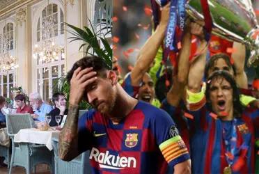 El exfutbolista tiene un restaurante luego de la gloria que consiguió con el Barça.