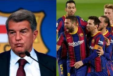 El exjugador blaugrana hizo referencia a la polémica entre el club y el argentino.