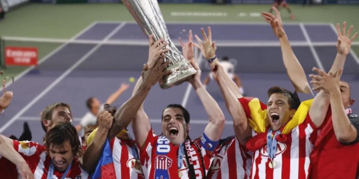 El exjugador del Atlético de Madrid colgó las botas hace varios años, pero todavía sigue relacionado al mundo deportivo a través del tenis.