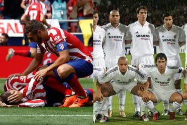 El exjugador no tuvo un buen paso por el equipo colchonero, aunque sí en el Merengue.