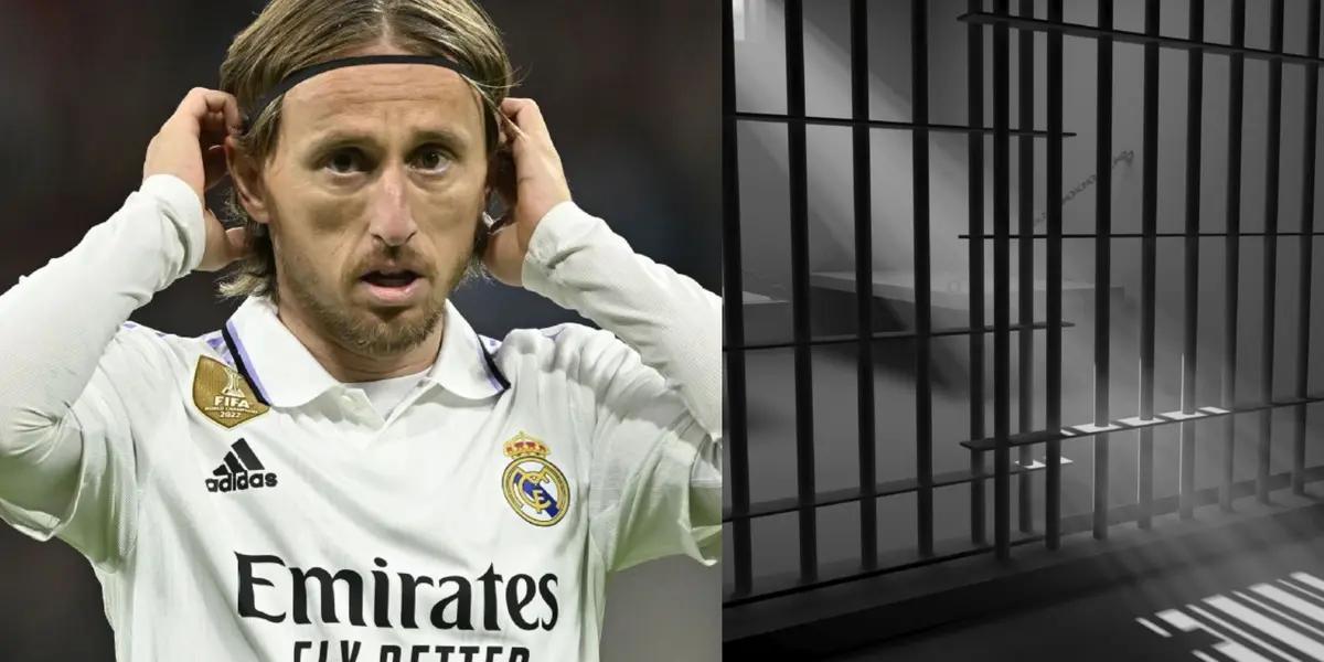 El experimentado jugador croata del Madrid atraviesa un difícil momento.