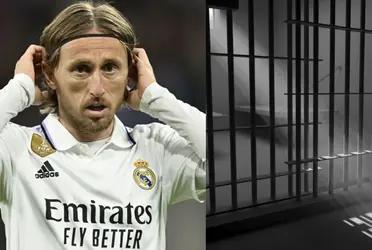 El experimentado jugador croata del Madrid atraviesa un difícil momento.