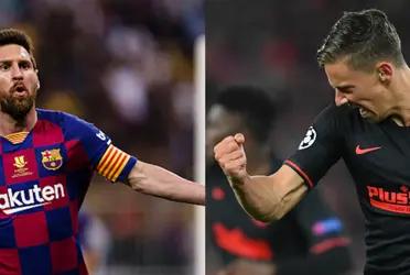 El extremo de Atlético de Madrid confirma su buen momento.