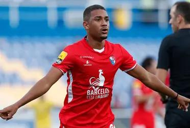 El extremo brasileño llegaría al Atlético Madrid para la temporada 2022/23 procedente del Gil Vicente. El jugador de 22 años se quedaría en el club portugués a préstamo a fin de curso.