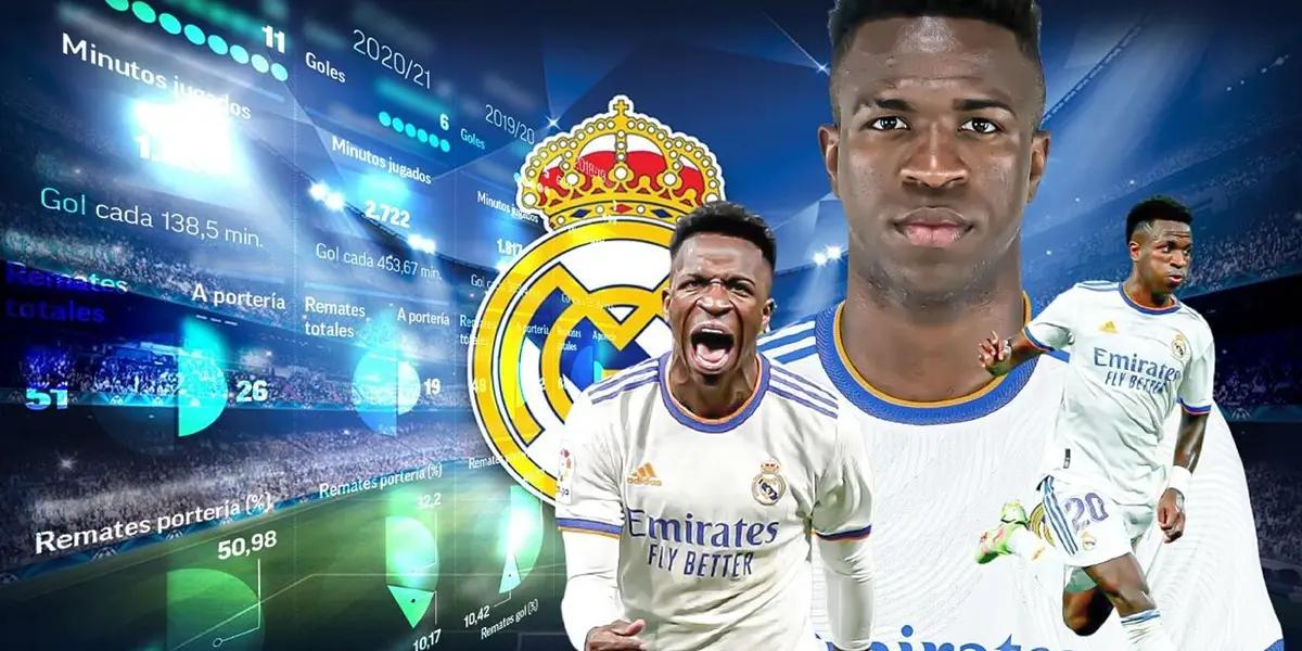 El extremo brasileño de muy buen presente, no para de deslumbrar a todos con su buen fútbol. El punta está teniendo mejores actuaciones individuales desde que llegó al Madrid y la afición le comienza a sonreír, dejando atrás los tropezones de su llegada.