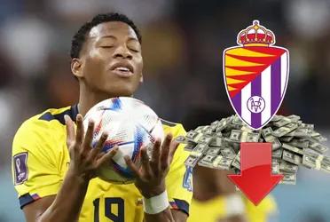 El extremo de Ecuador no logró mostrar todo su potencial y su valor disminuyó.