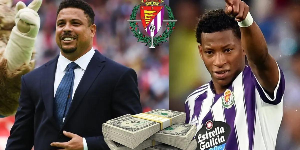 El extremo ecuatoriano está en la mira del presidente del Real Valladolid, quién hizo una enorme inversión en sus condiciones.