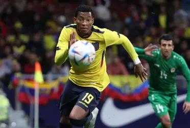 El extremo fue uno de los responsables negativos del empate de Ecuador con Irak.