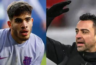 El extremo marroquí tuvo un error que no cayó nada bien en el Barça.