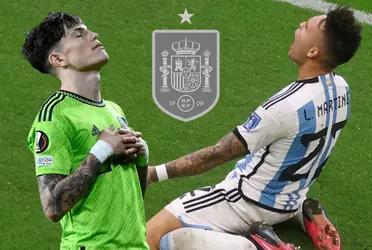 El extremo nacido en Madrid volvió a dejar en claro que su corazón pertenece a la Albiceleste.