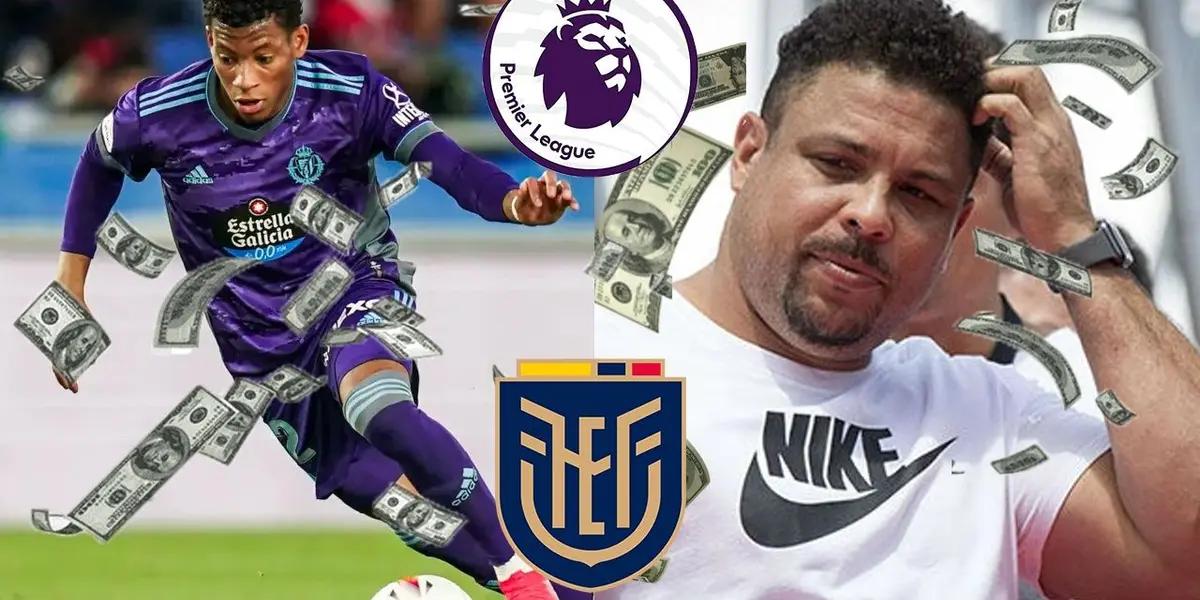 El extremo en ofensiva guayaquileño podría seguir con su carrera en la liga más competitiva del fútbol en el mundo. Real Valladolid ha enviado una oferta por debajo de lo esperado por lo que la pugna por el tricolor ha empezado.