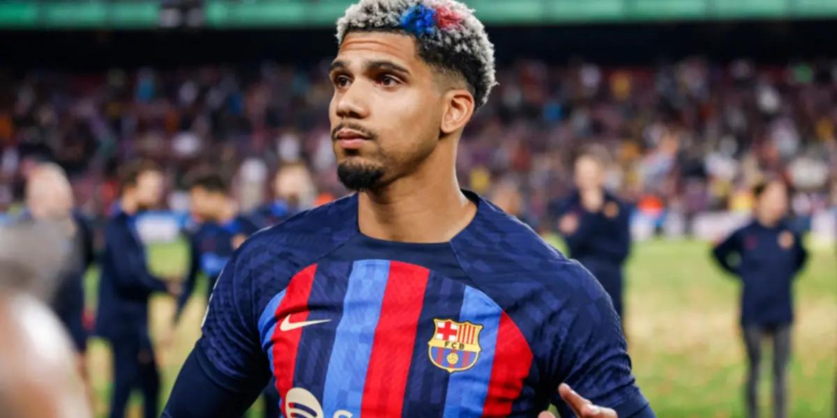 El FC Barcelona está dispuesto a vender a Araujo a la Juventus, pero por mucho dinero