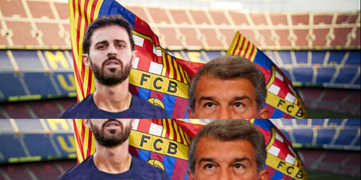 El FC Barcelona sigue soñando con el fichaje de Bernardo Silva para 2024.