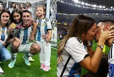 El Fideo le envió un mensaje a Jorgelina Cardoso asegurando que Argentina iba a salir campeón del Mundial de Qatar 2022.