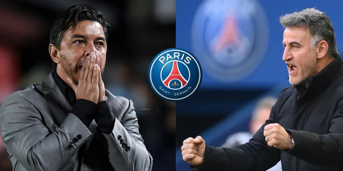 El flamante entrenador del PSG, tuvo una histórica pelea con el entrenador argentino en donde recibió una muy dura sanción.