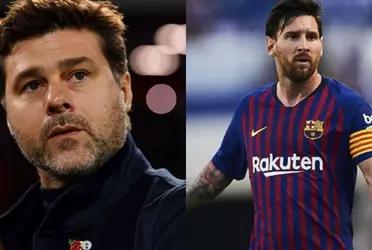 El flamante nuevo técnico del PSG se refirió al rumor de la llegada de Lionel Messi.