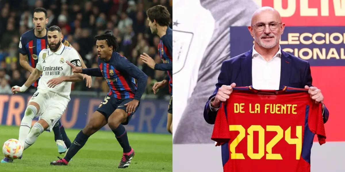 El flamante seleccionador no los ha hecho coincidir en el campo.