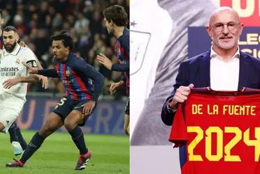 El flamante seleccionador no los ha hecho coincidir en el campo.